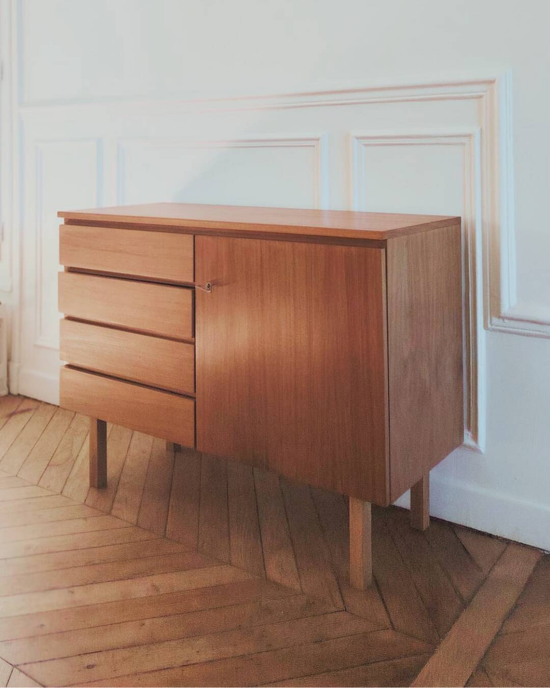 Buffet/enfilade Hölzle modernist vintage renovated, 1950s-60s