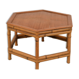 Table basse en bambou