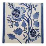 Hand Painted  Portuguese Art Tile Blue & White