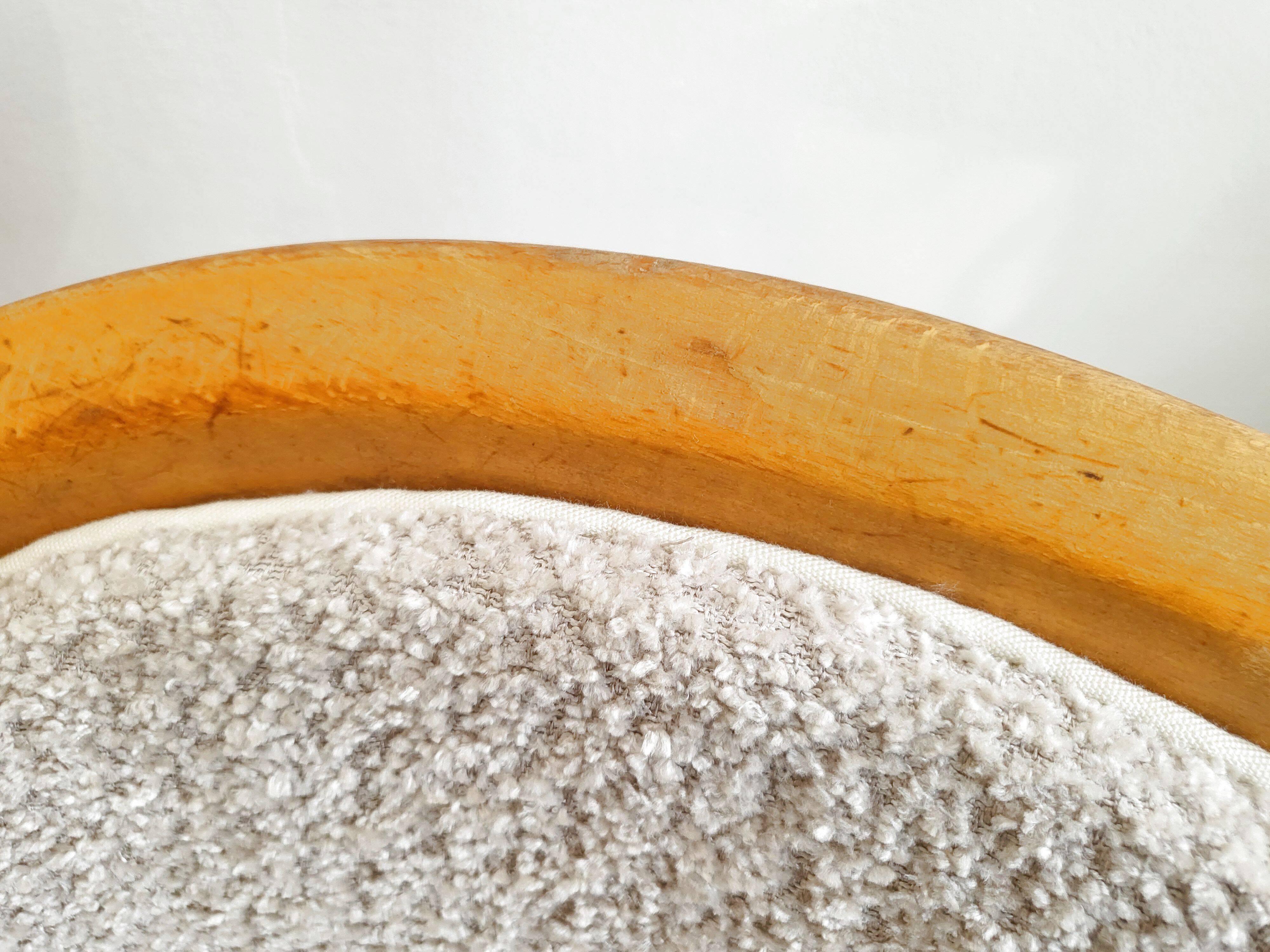 Set of 4 vintage chairs by Charles Ramos 1950