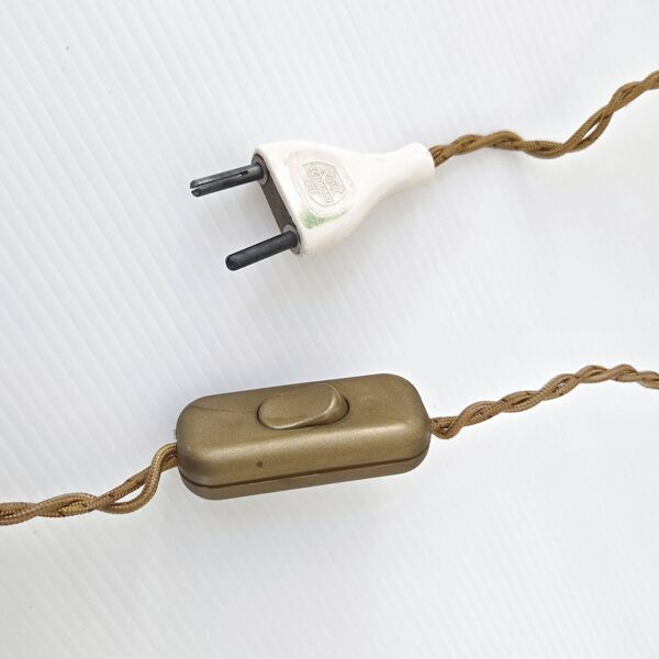 Lampe vintage signée Sciolari 1970