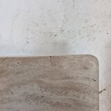 Set of 3 Italian Travertine Coffee or Side Tables, 1980s