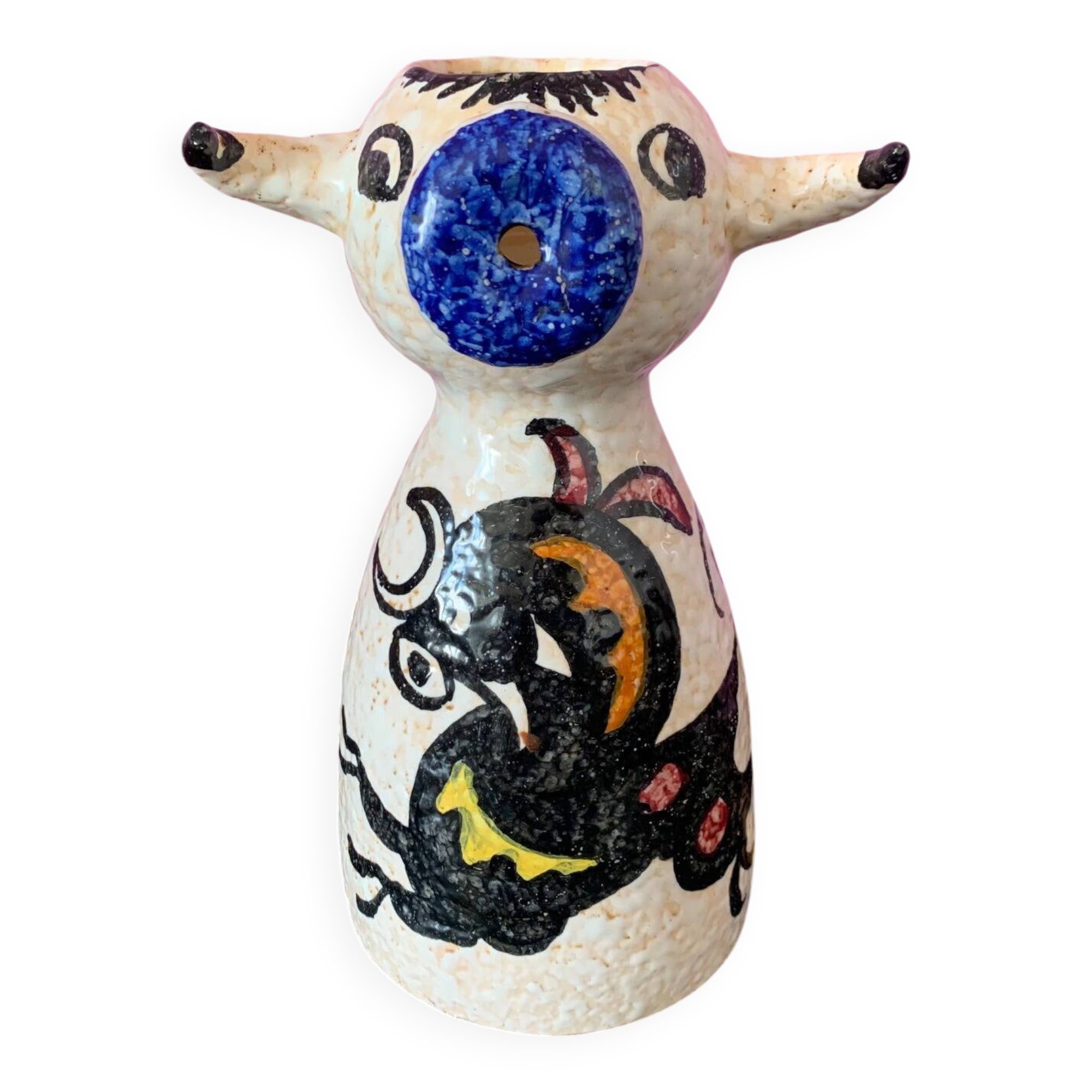 Ceramic jug by Pablo Sanguino from the 60s