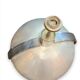 Kappa modernist lamp brushed steel circa 1960-1970 midcentury