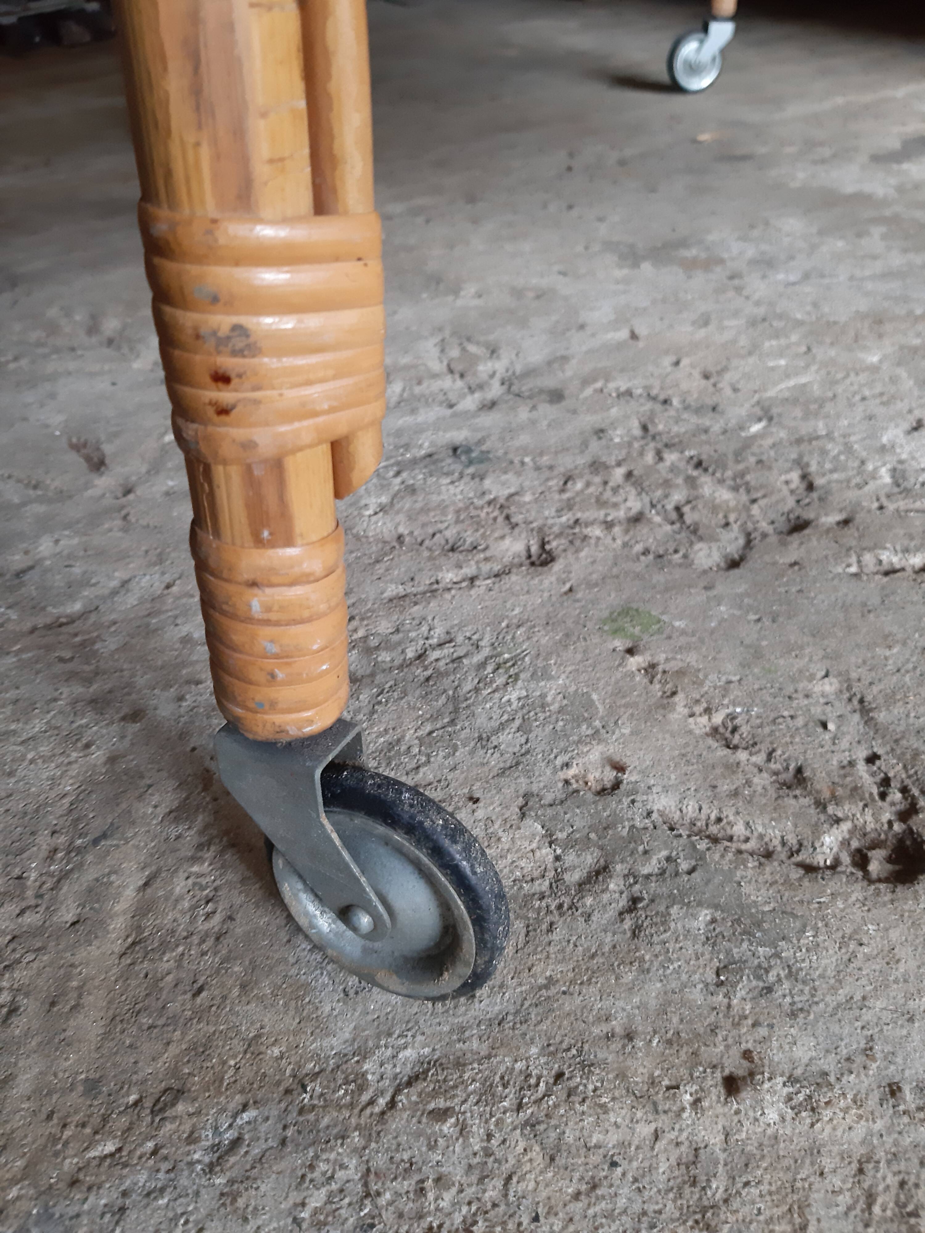 Rotin cradle baby bed