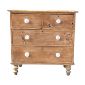 Commode pin brut