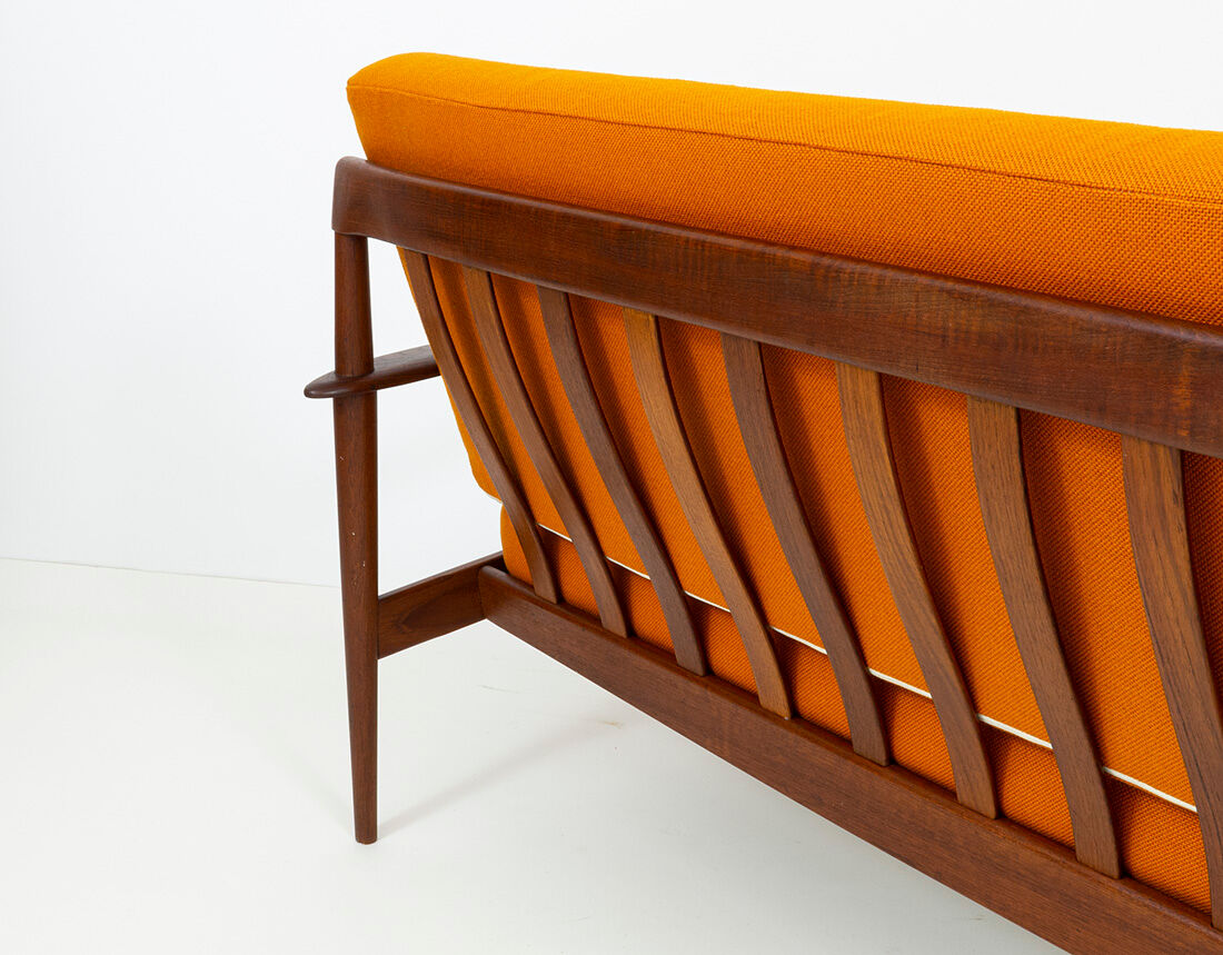 Teak Sofa by Grete Jalk for Poul Jeppesen