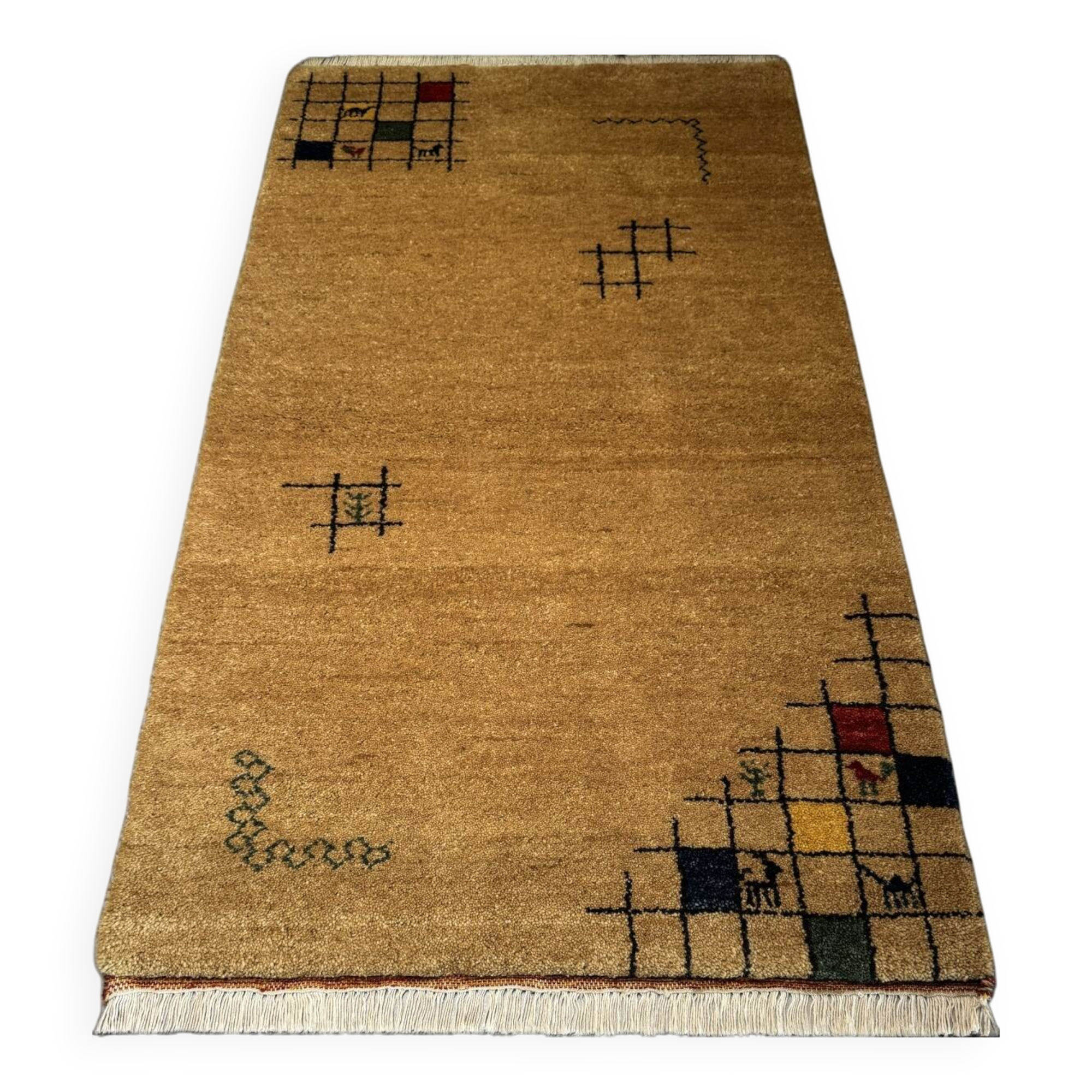Persian Gabbeh rug 160x90 cm