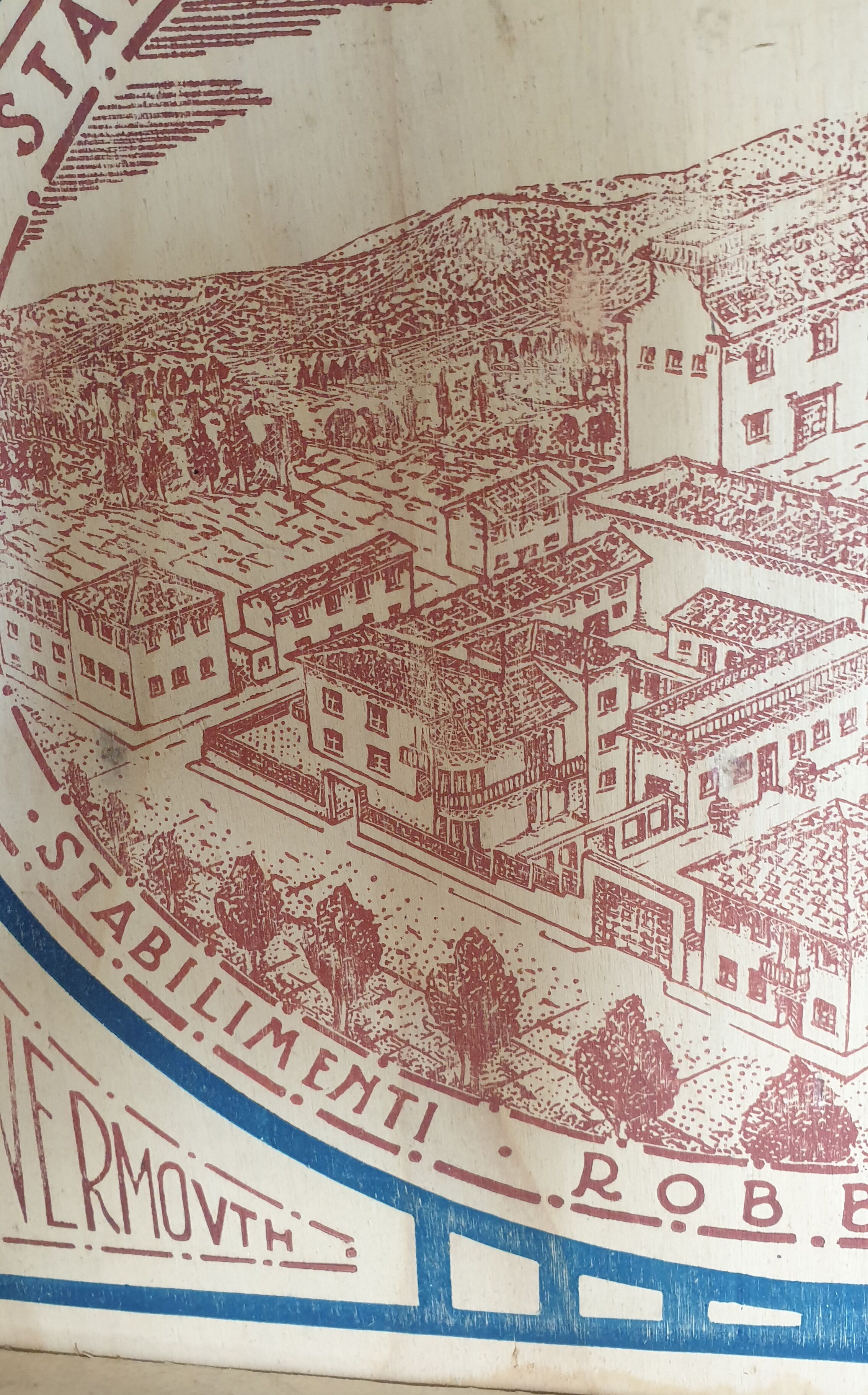 Advertising box box Liqueur Italy