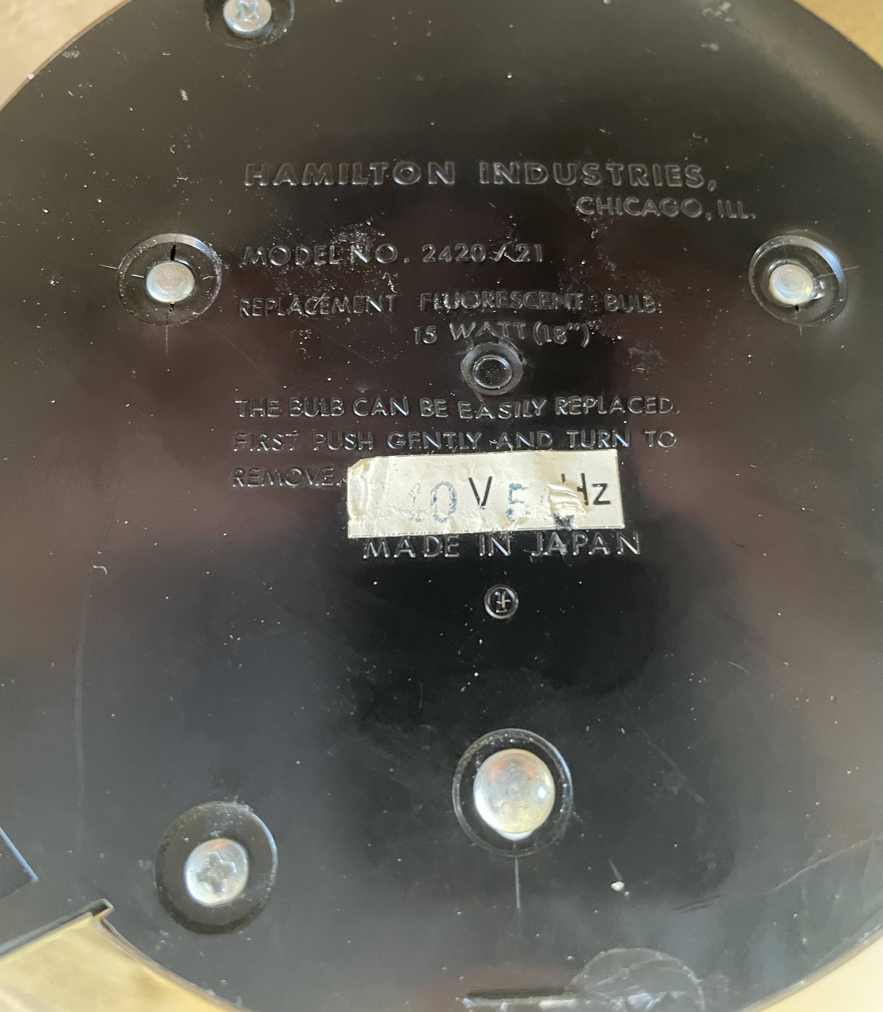 Hamilton Industries desk lamp reflector 48cm