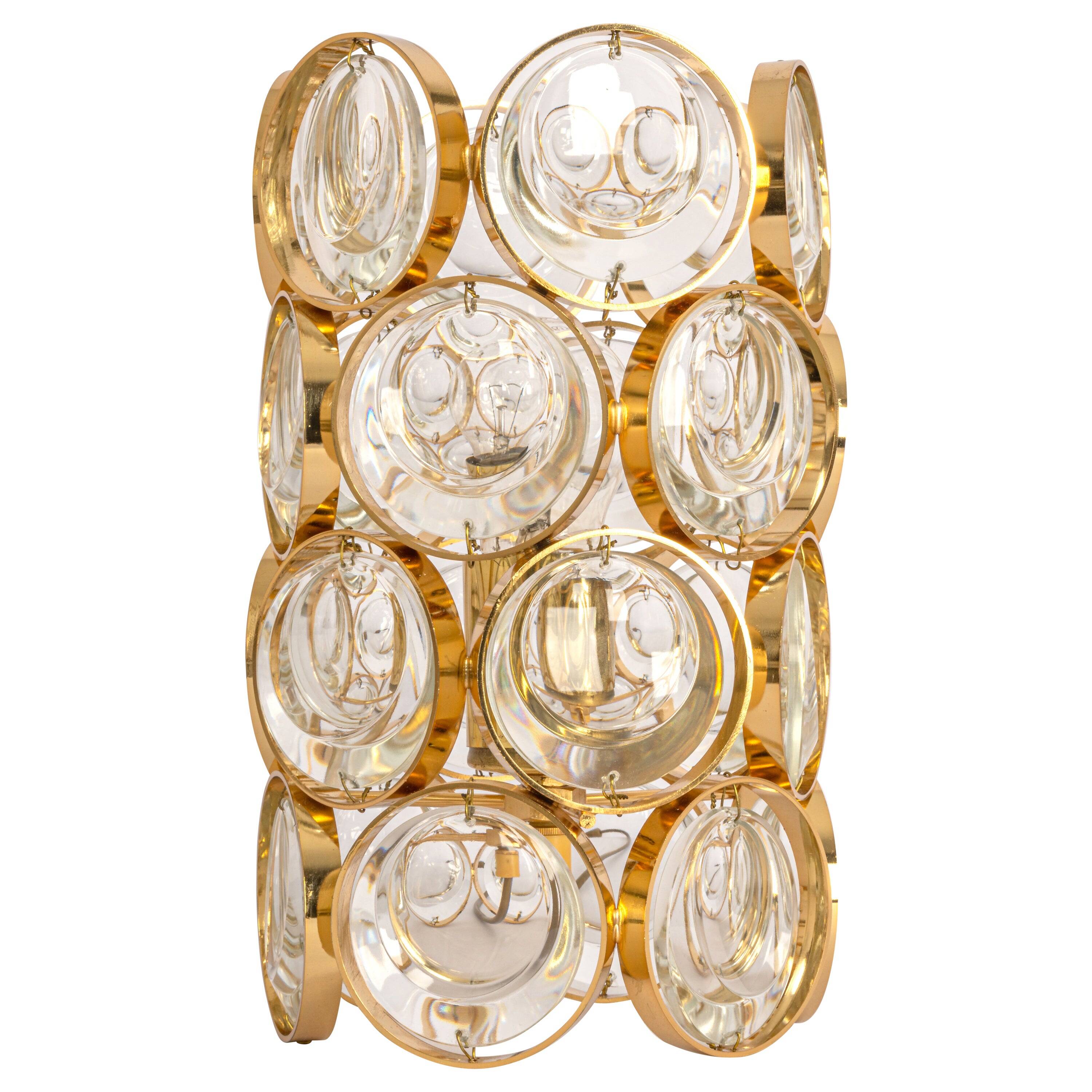 Table lamp designed by Palwa, in the style of Sciolari, Germany, 1960s.