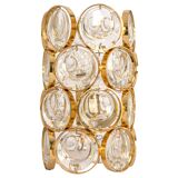 Table lamp designed by Palwa, in the style of Sciolari, Germany, 1960s.