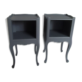 2 bedside tables Louis XV style