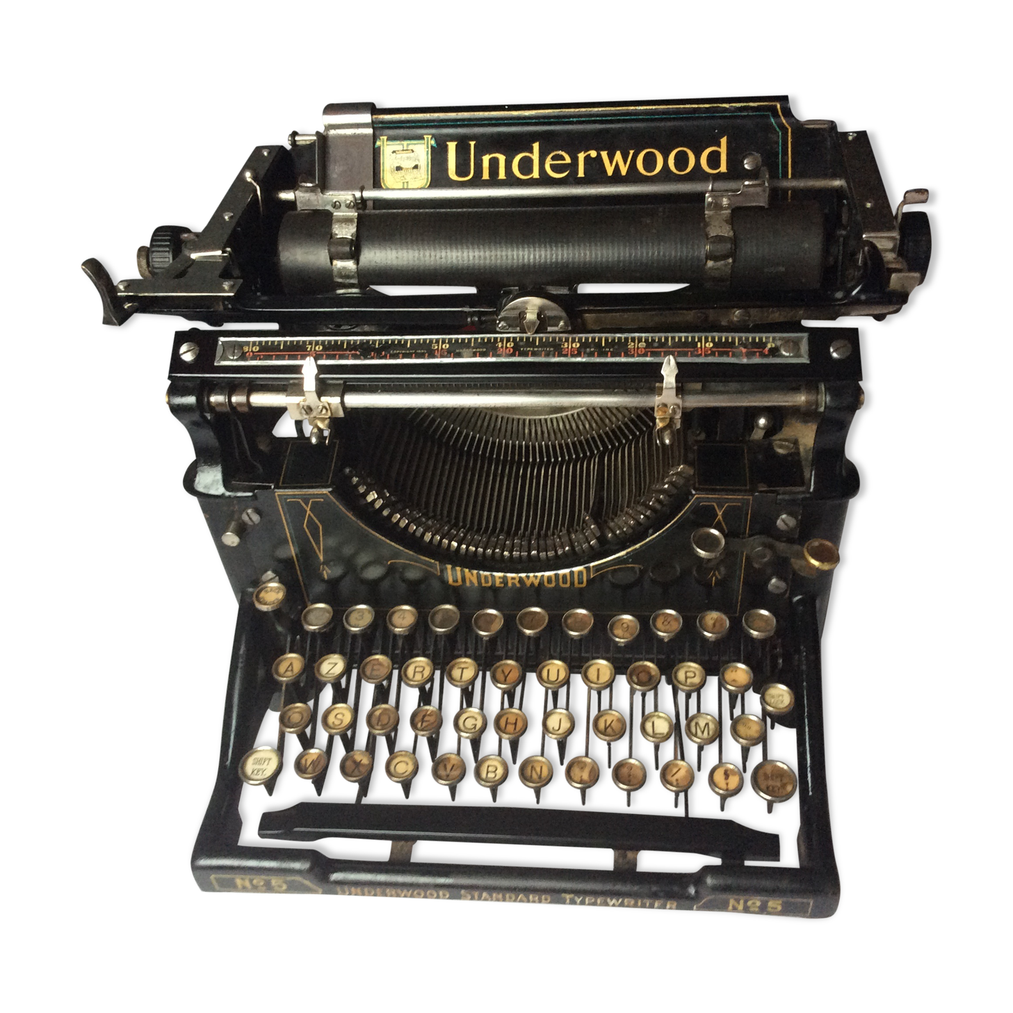 Typewriter old Underwood No. 5