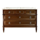 Commode de style Louis XVI en acajou
