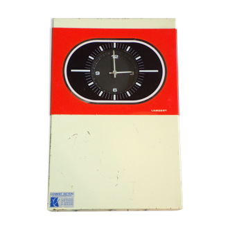 Horloge industrielle Lambert 1970