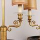 Lampes de table vintage première moitié '900 en bronze doré et marbre