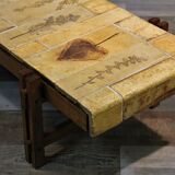 Ceramic coffee table Capron 1960