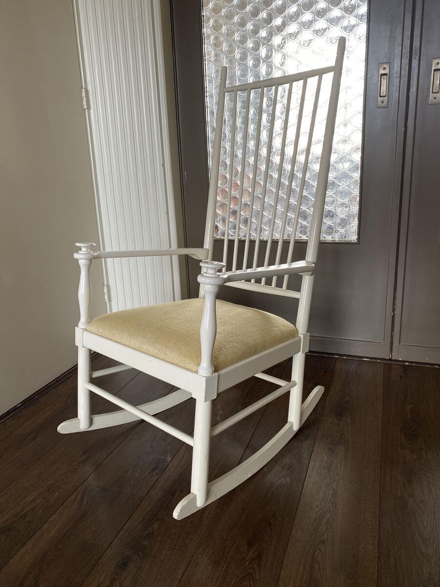 Scandinavian rocking chair by Karl Axel Adolfsson for Gemla 1950s