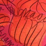 Messenger alechinsky arnal van velde, c 1980. lithograph signed in pencil