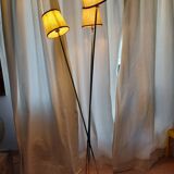 Lampadaire design en laiton 3 feux Arlus