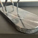 Vintage bottle holder in marble and metal