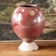 Vase boule scandinave en grés émaillé