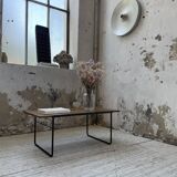 50s modernist oak coffee table