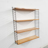 Vintage pinewood book shelves