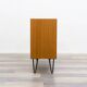 Two-door chest of drawers/sideboard with hairpin legs, 1960s. Restored