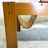 Table basse vintage en bois