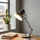 Modernist articulated desk lamp