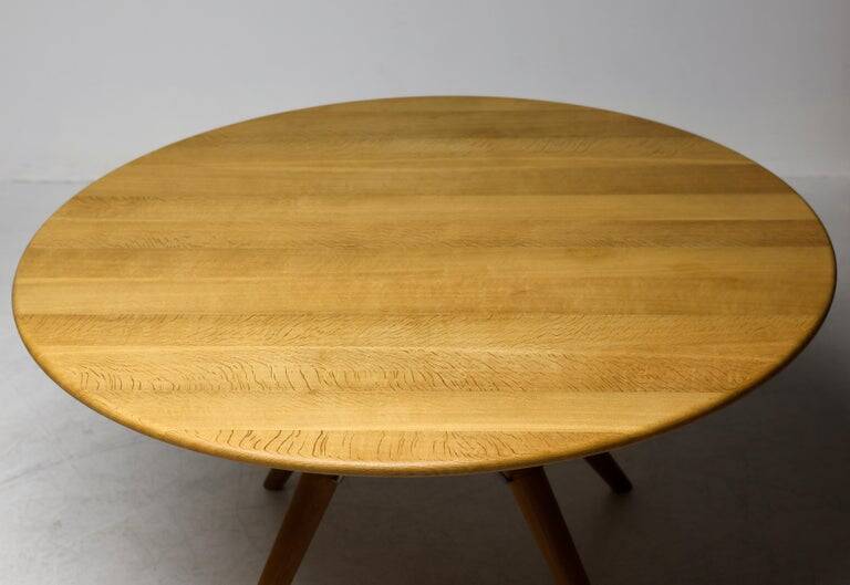 Table à manger extensible PP75 de Hans J. Wegner en chêne