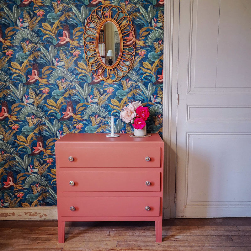 Chest of drawers "terracotta"