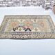 Geometric  Vintage Wool Carpet sku 3240