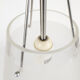 Dutch design - Hala Zeist - hanging lamp - satined glass - marked - post modern - 80's