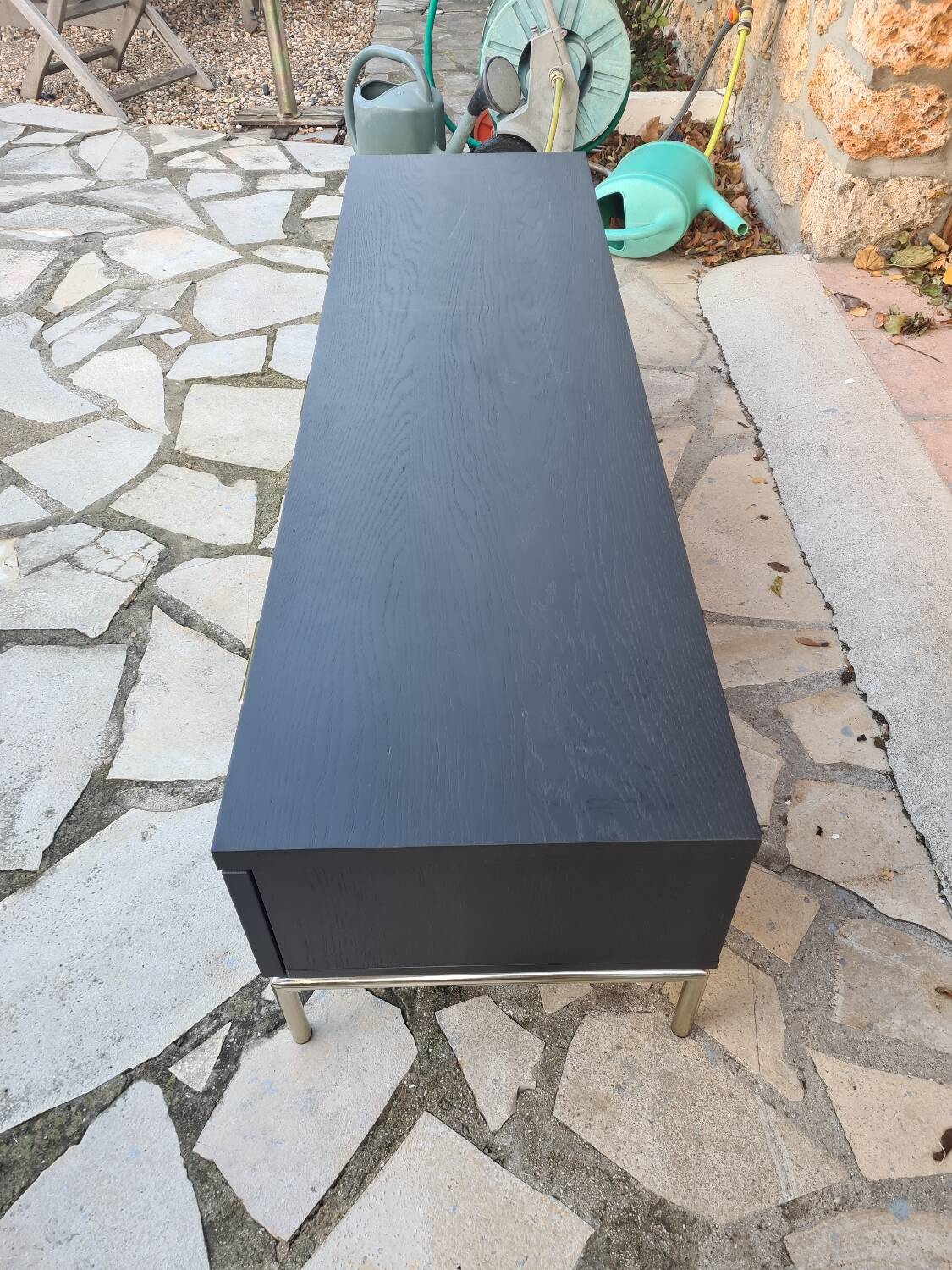 Scandinavian low sideboard WOODMAN