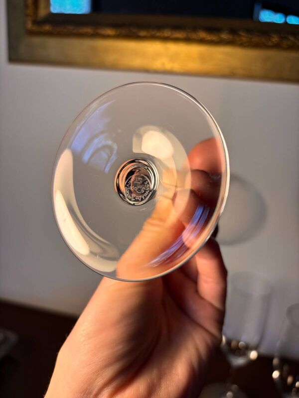 4 flûtes à champagne Baccarat modèle Perfection