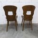 Paire de chaises Baumann modèle Gentiane 1960