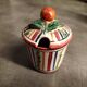 Small mustard pot signed AR-A in ceramic