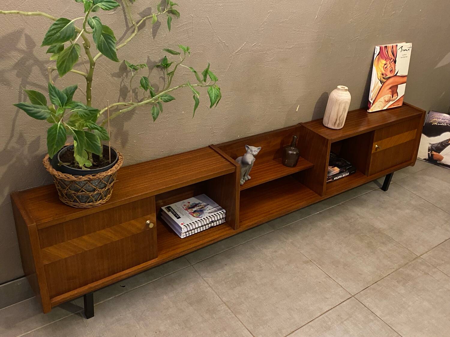 Vintage sideboard from the 60s (shallow)