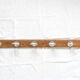 Wooden patère 6 hooks