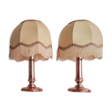 Pair of vintage lamps