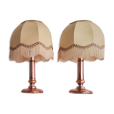Pair of vintage lamps