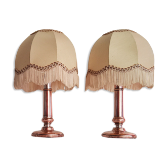 Pair of vintage lamps