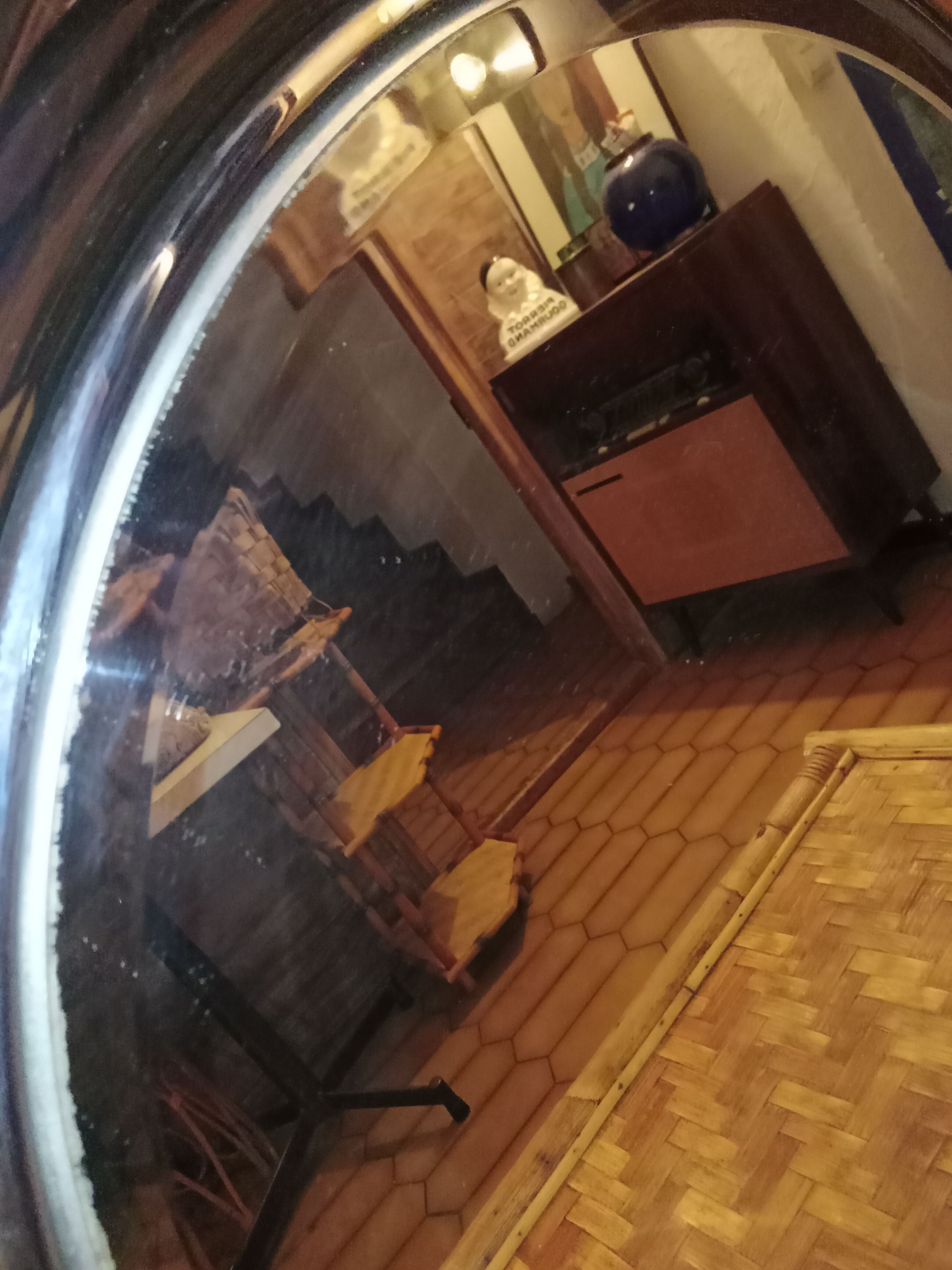 Mirror chrome design 1970 Italy