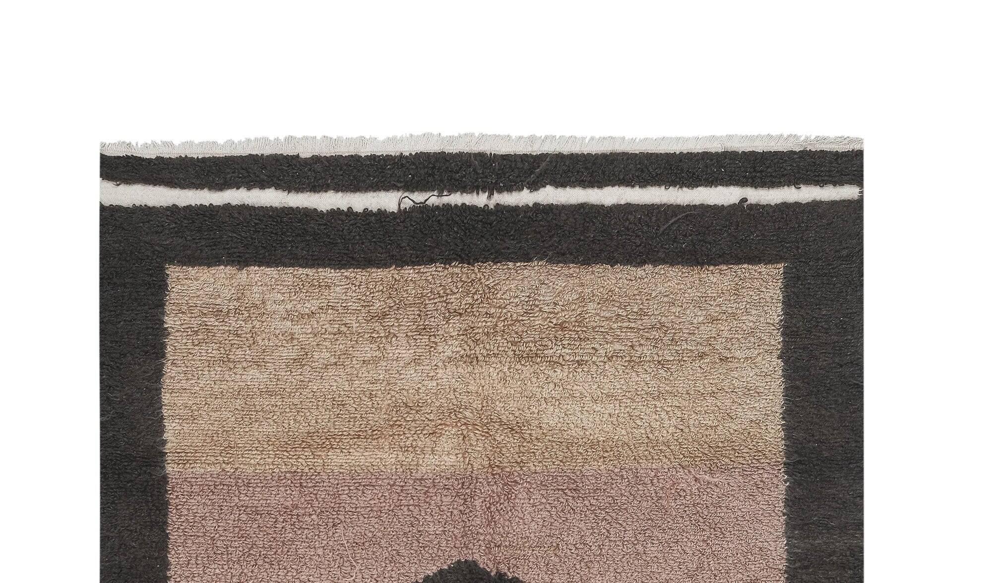 Vintage handmade Turkish rug 132x200 cm
