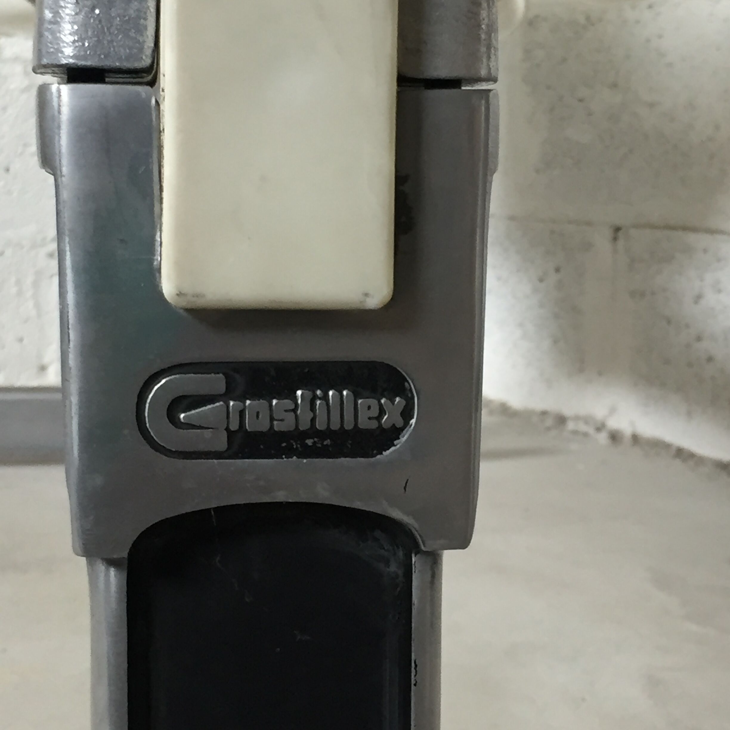 Vintage bench, by Albert Jacob for Grofillex, 1970s