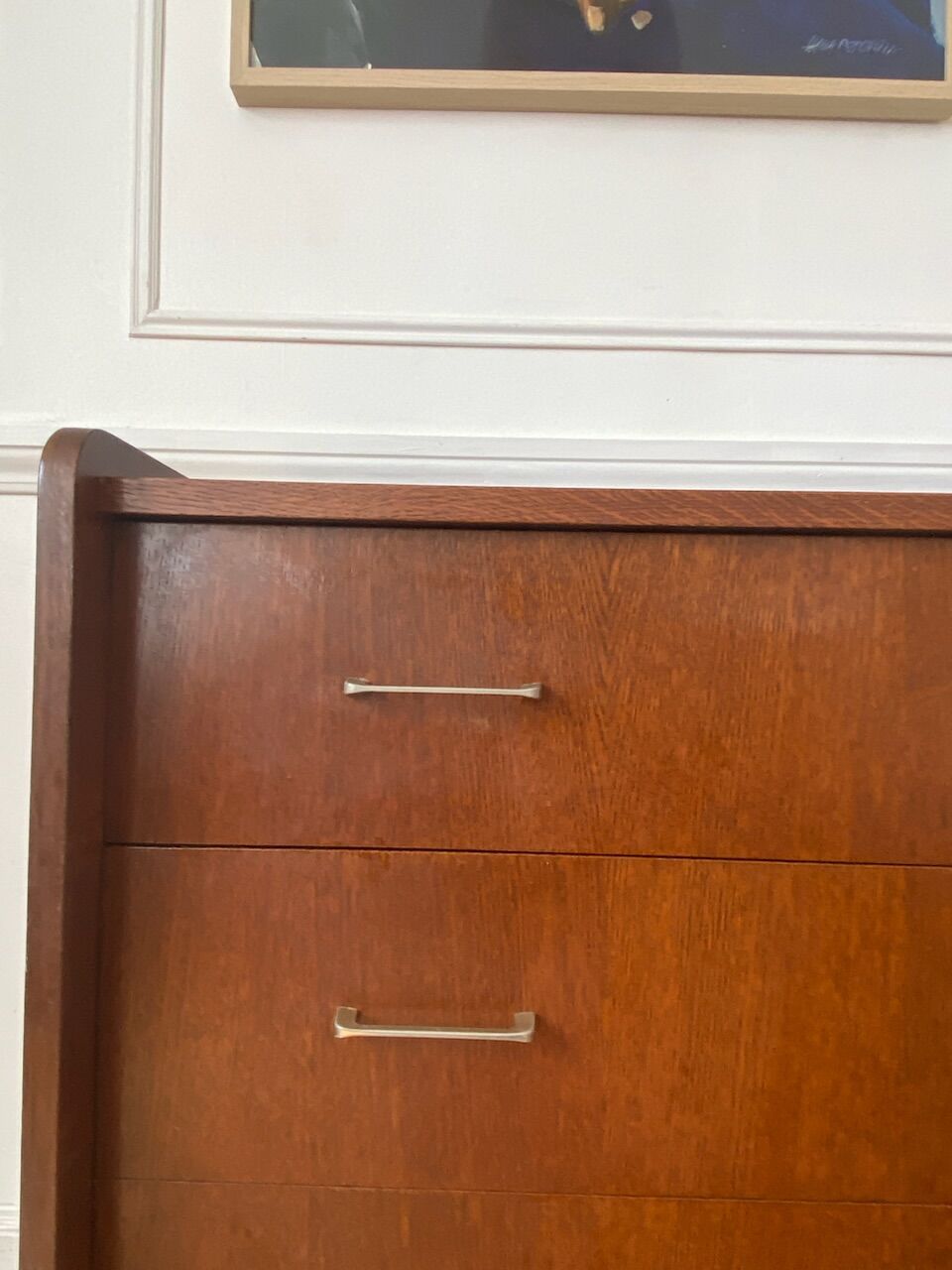 Vintage wooden chest of drawers