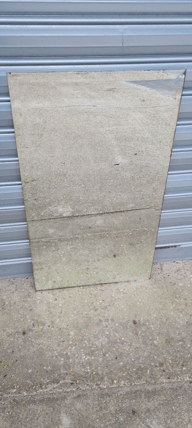 Art Deco beveled mirror